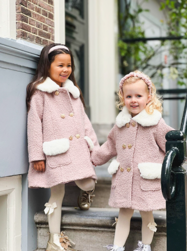 Coat Lové Pink - Petite Zara