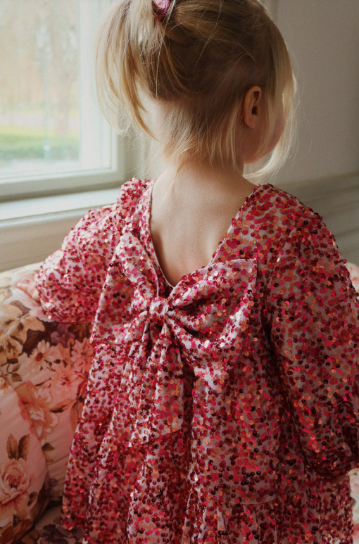 Sequins Bow Dress - Konges Slojd