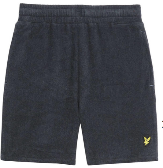 Towelling Short Dark Navy - Lyle & Scott