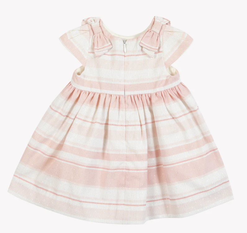 Dress Jacquard Pink - Tartin et Chocolat