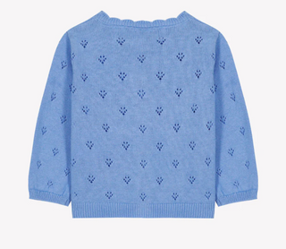 Cardigan Santorini Blue - Tartin et Chocolat
