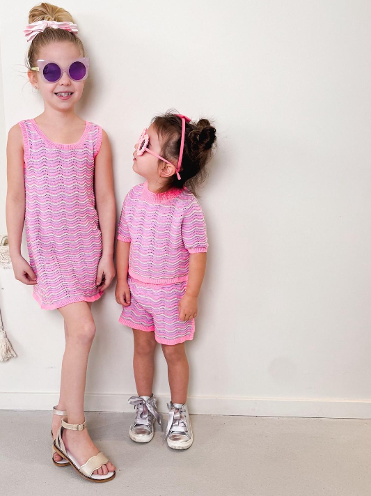 Set Knitted Lila - Billieblush