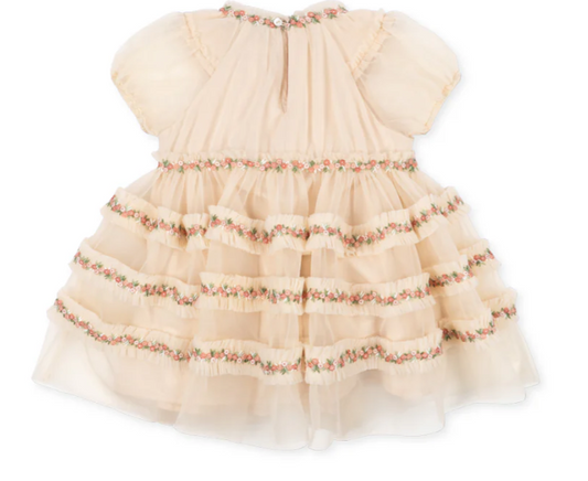 Joelle Dress Buttercream - Konges Slojd