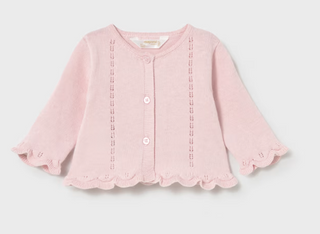 Newborn 3 Piece Knitted Set Pink - Mayoral