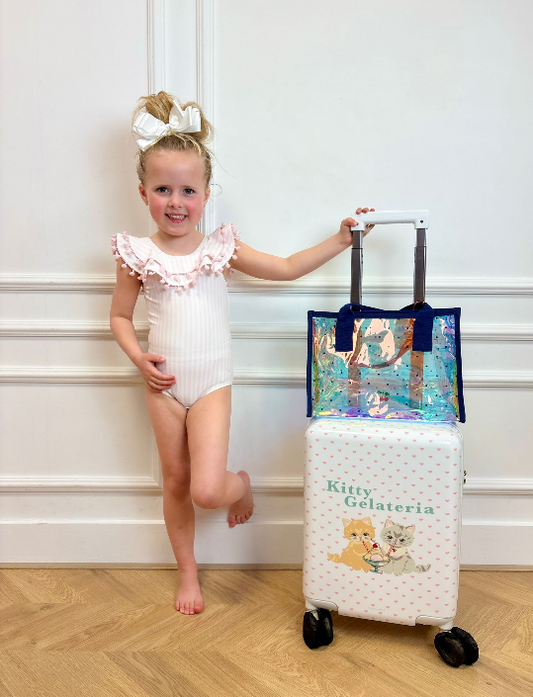 Travel Suitcase Kitty - Konges Sløjd