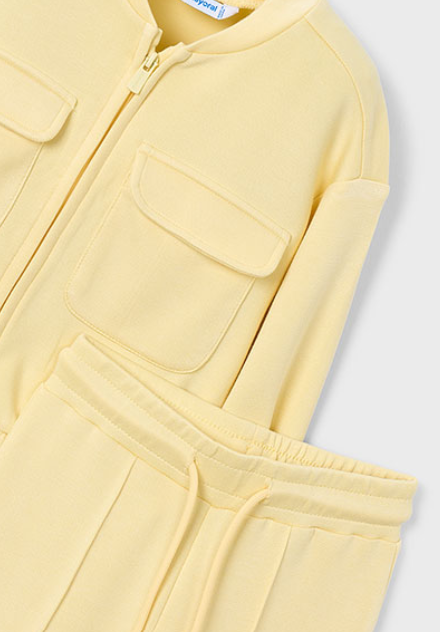 Pique Tracksuit Yellow - Mayoral