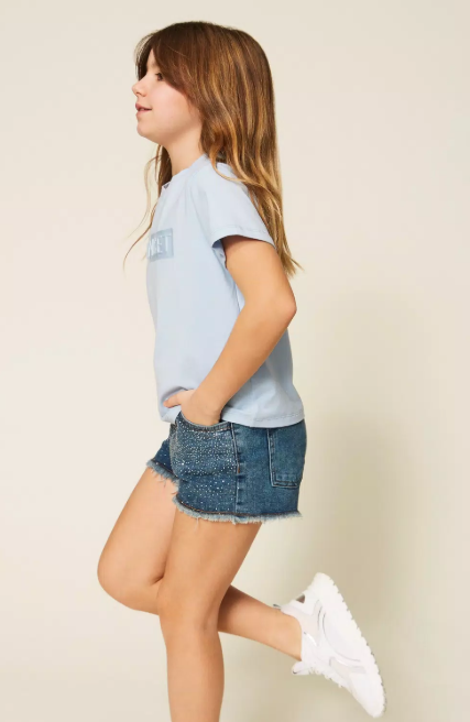 Denim Short Ringtone - Twinset