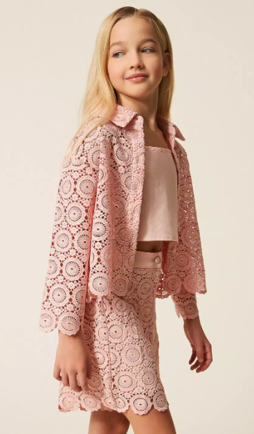 Blouse Lace Pink - Twinset