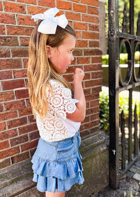 Skirt Ruffles Blue - Twinset