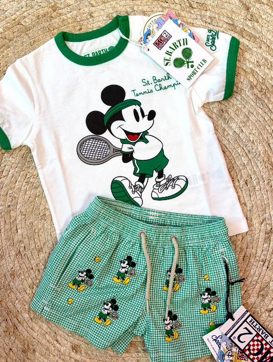 Swimshort Tennis Mickey Mouse - Saintbarth