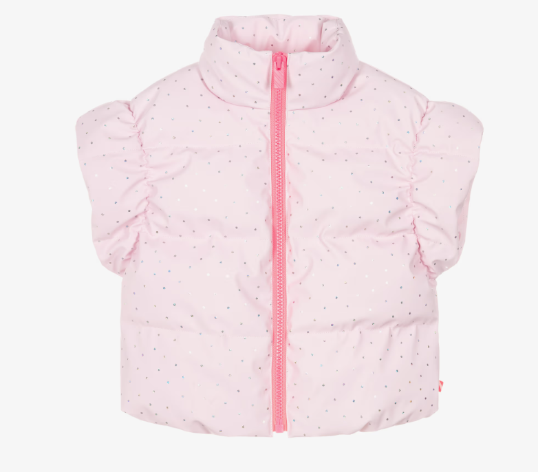 Bodywarmer Glitter Roze - Billieblush