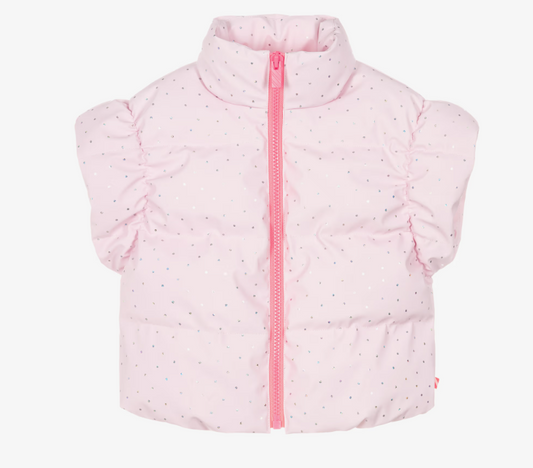 Bodywarmer Glitter Roze - Billieblush