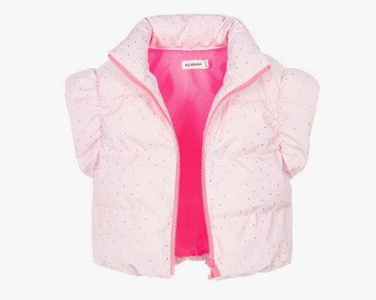 Bodywarmer Glitter Roze - Billieblush