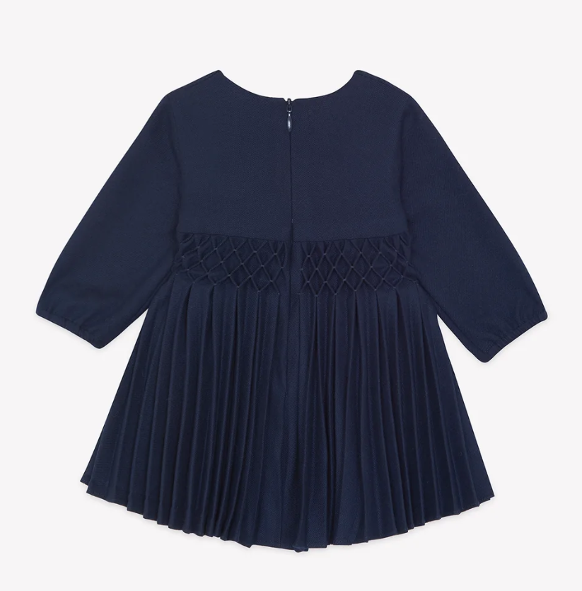 Meisjes Jurk Navy - Tartin Et Chocolat