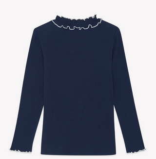 Meisjes Shirt Marine - Tartin Et Chocolat