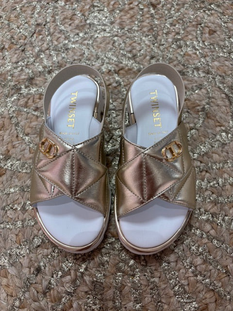 Sandals Gold - Twinset
