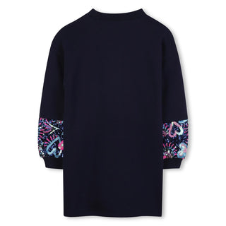 Dress Navy Glitter - Billieblush