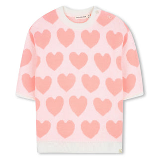 Dress Knitted Heart - Billieblush