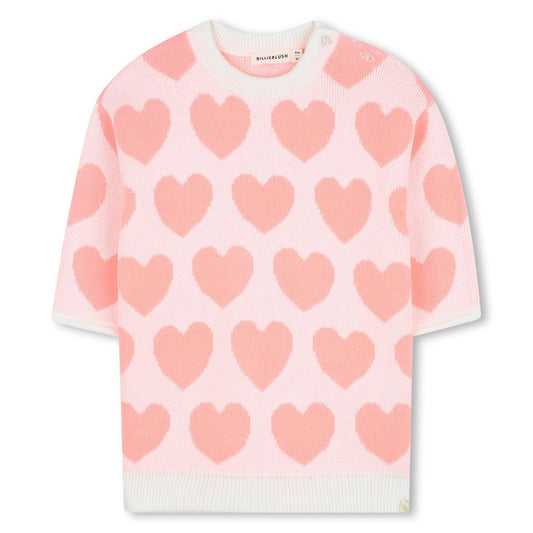 Dress Knitted Heart - Billieblush