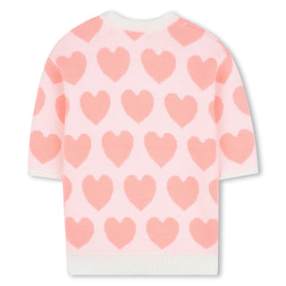 Dress Knitted Heart - Billieblush