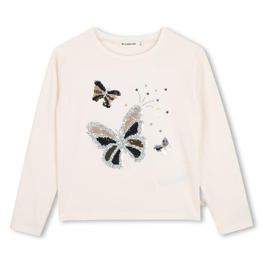 Shirt Vlinders Meisjes - Billeblush