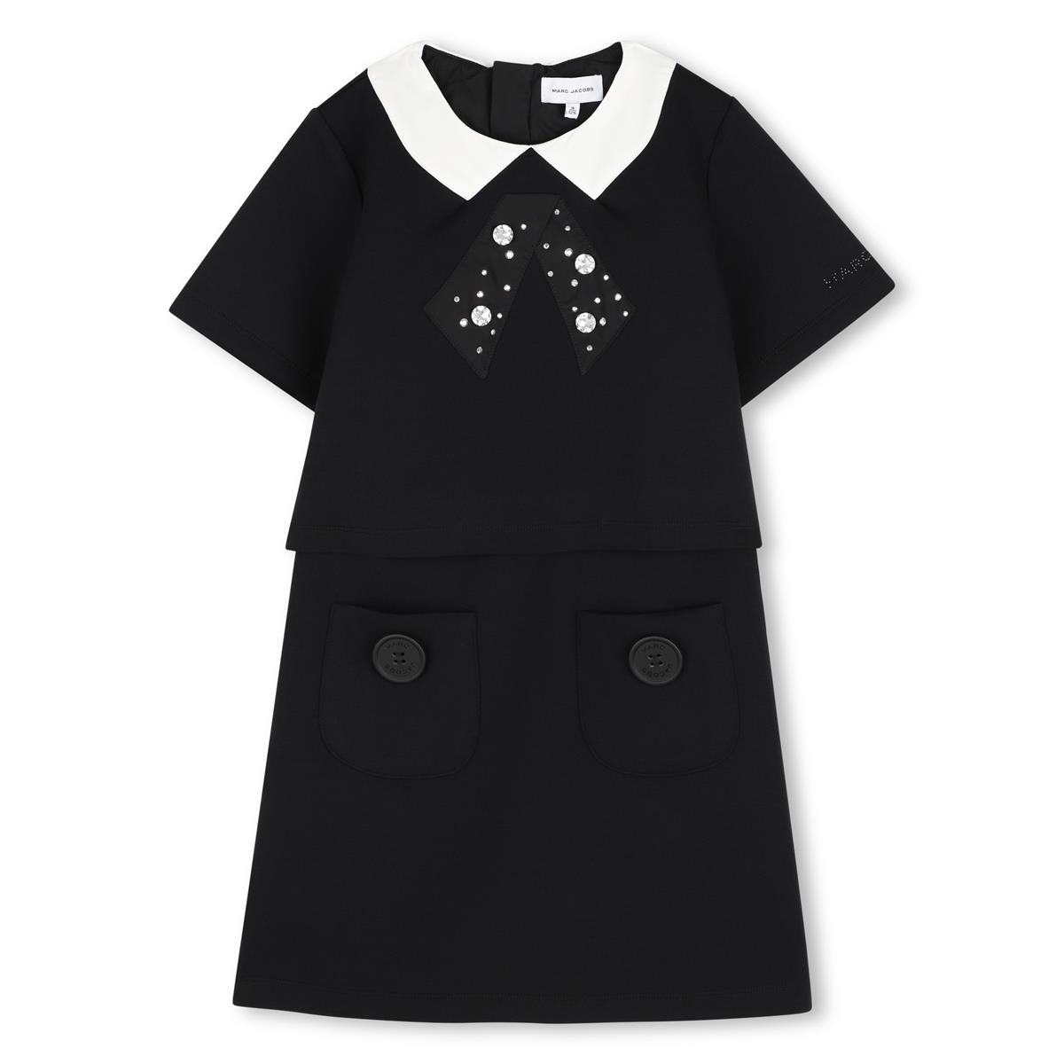 Jurk Meisjes Zwart Diamant - Marc Jacobs