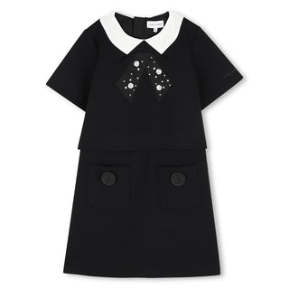 Jurk Meisjes Zwart Diamant - Marc Jacobs