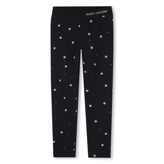Legging zwart Daisy Meisjes - Marc Jacobs