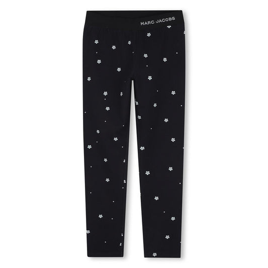 Legging zwart Daisy Meisjes - Marc Jacobs