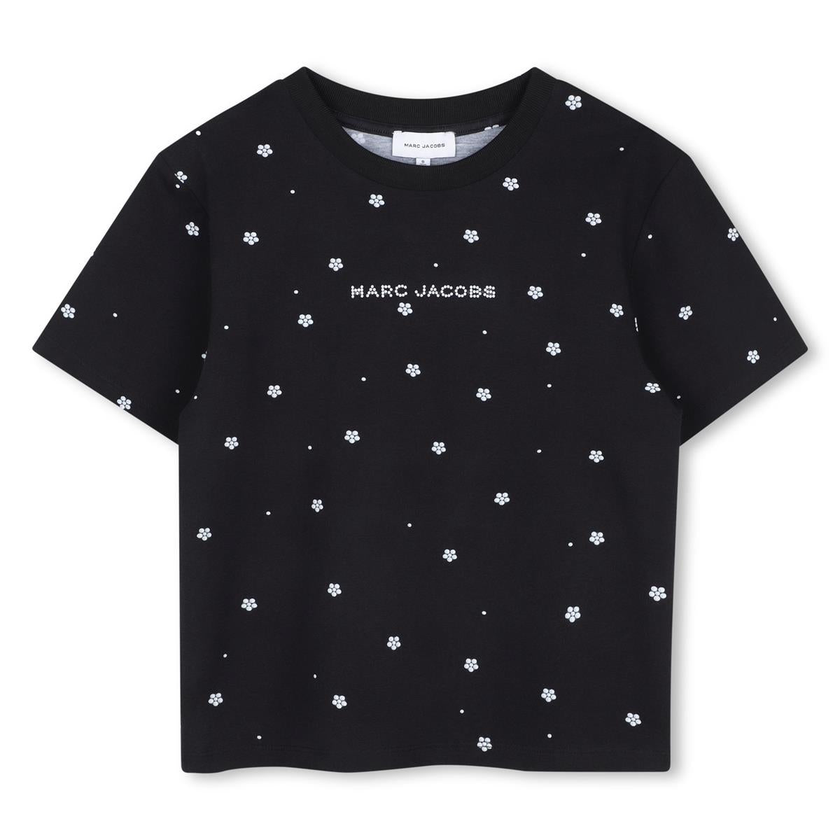 Shirt Zwart Daisy Meisjes - Marc Jacobs