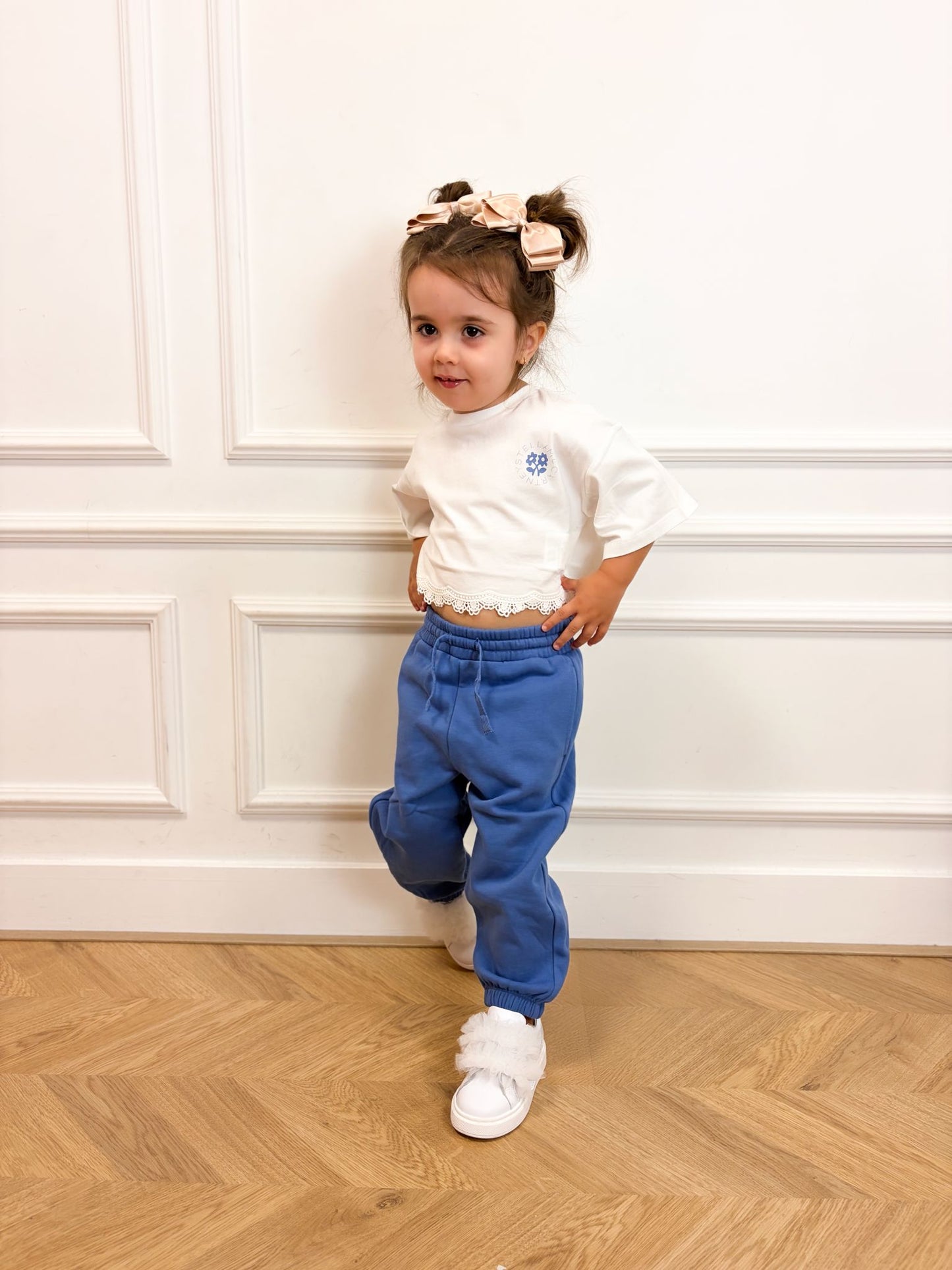 T shirt White Lace Stella - Stella Mc Cartney
