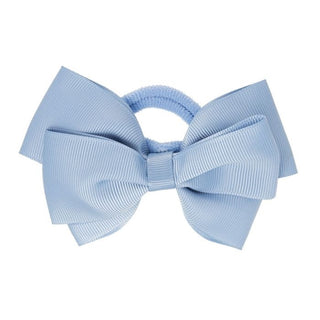 Hair Elastic Bow Blue - Siena