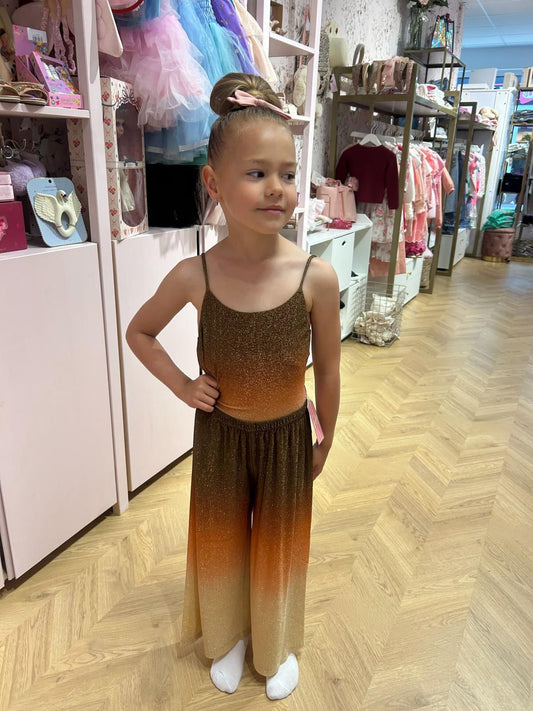Pants Cecille Gold - Saint Barth
