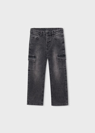Broek Cargo Zwart Jongens - Mayoral