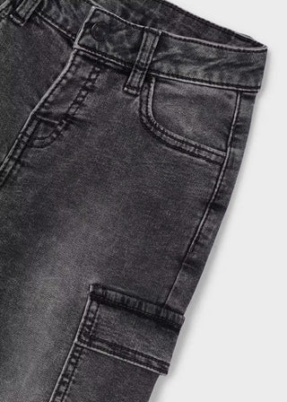 Broek Cargo Zwart Jongens - Mayoral