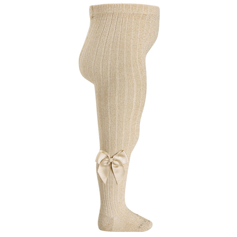 Condor Maillot rib lurex strik - Beige