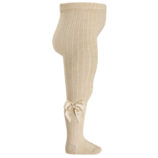 Condor Maillot rib lurex strik - Beige