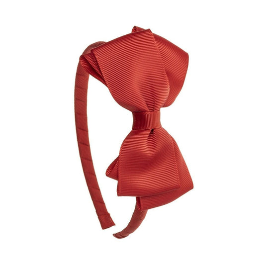 Diadeem Butterfly Bow Red - Siena