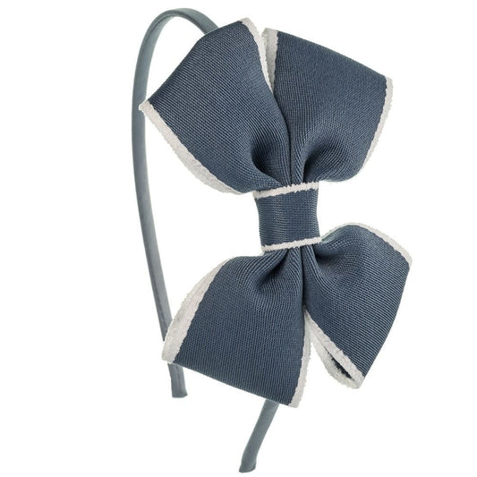 Diadeem Butterfly Bow Blue White - Siena