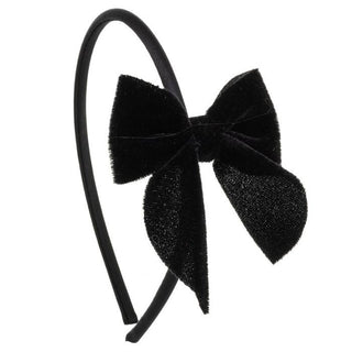 Baby Diadeem Bow Black - Siena