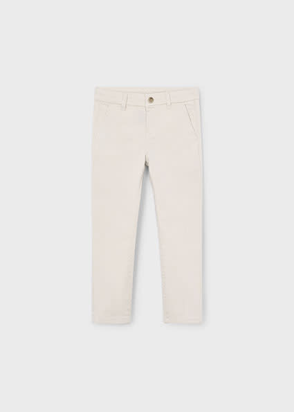 Twill Trousers Beige - Mayoral