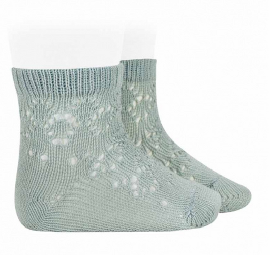 Condor Socks Openwork - Mint Green