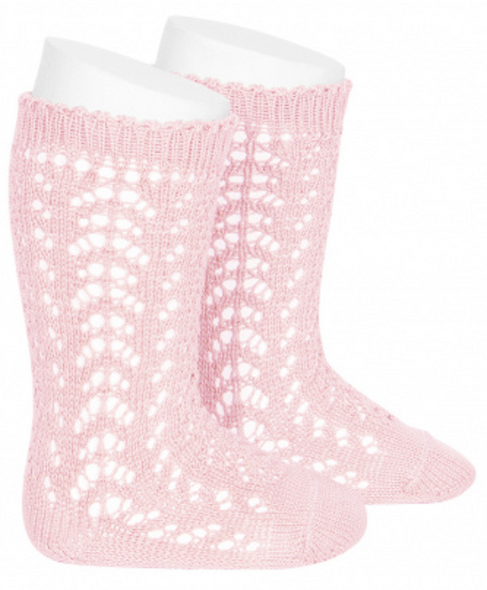 Condor Socks Openwork - Pink