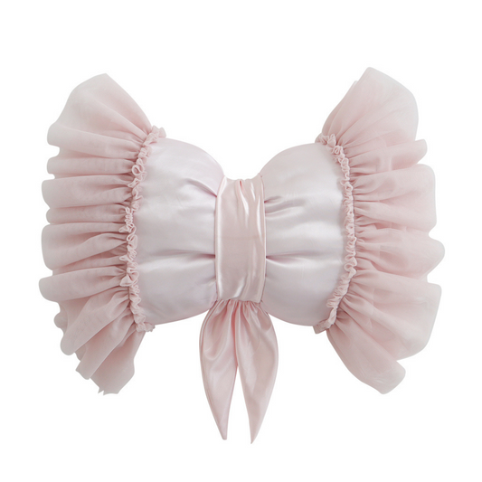 Butterfly Pillow Pale Rose