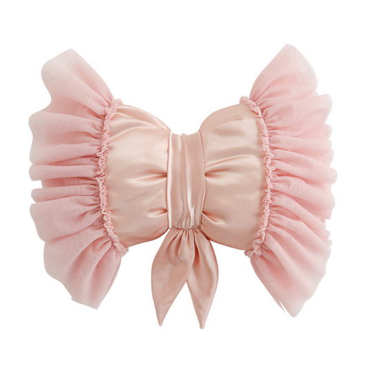 Butterfly Pillow Light Pink