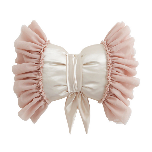 Butterfly Pillow Champange