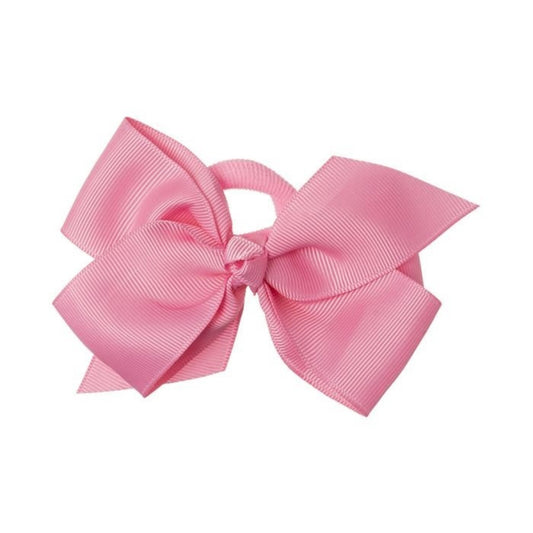 Hair Elastic Big Bow Pink - Siena