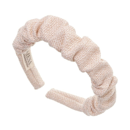 Diadeem Srunchie Knitted Cream - Siena