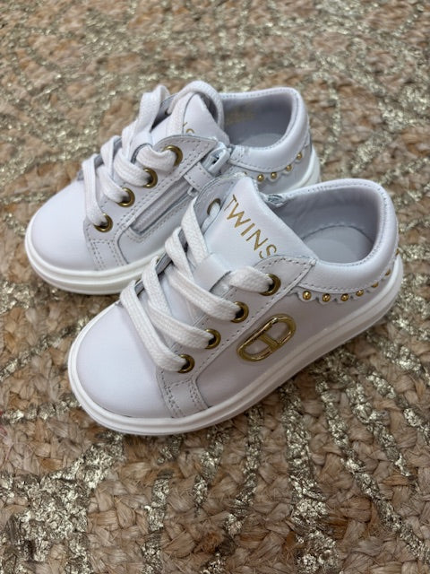 Sneakers White Gold - Twinset