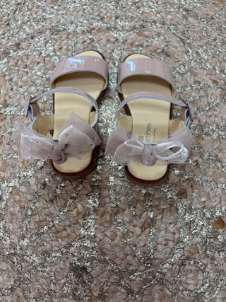 Sandals Bow Back Beige - Andanines